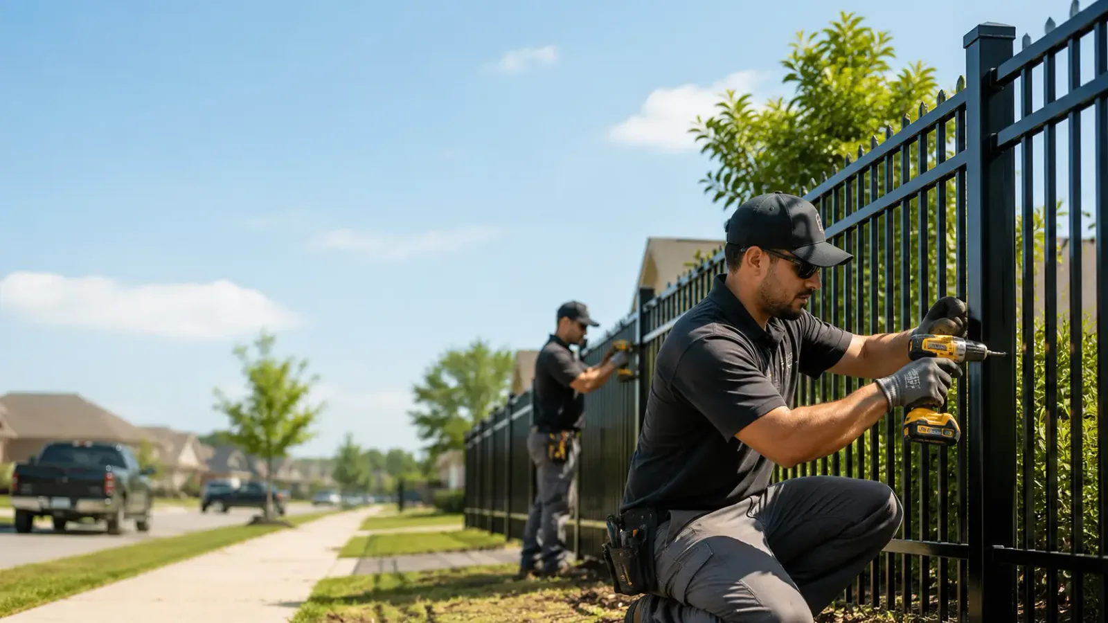 Metal Fence Installation in Chickasha, OK